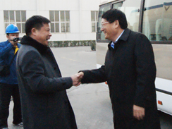 市委常委、高新區(qū)黨工委書記佘春明到沃爾華集團(tuán)考察調(diào)研工作