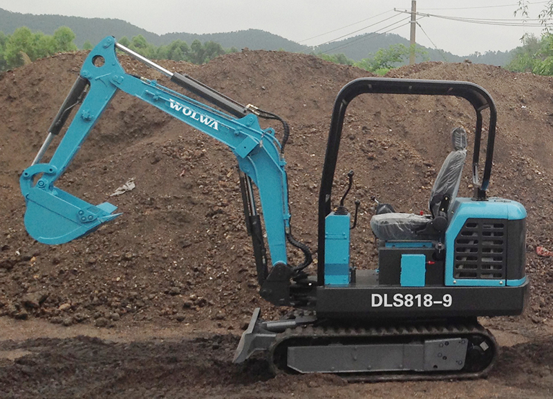 DLS818-9農(nóng)用履帶挖產(chǎn)品實物圖